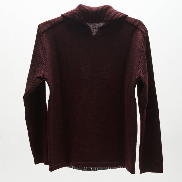 BURBERRY BLACK LABEL KNIT JACKET