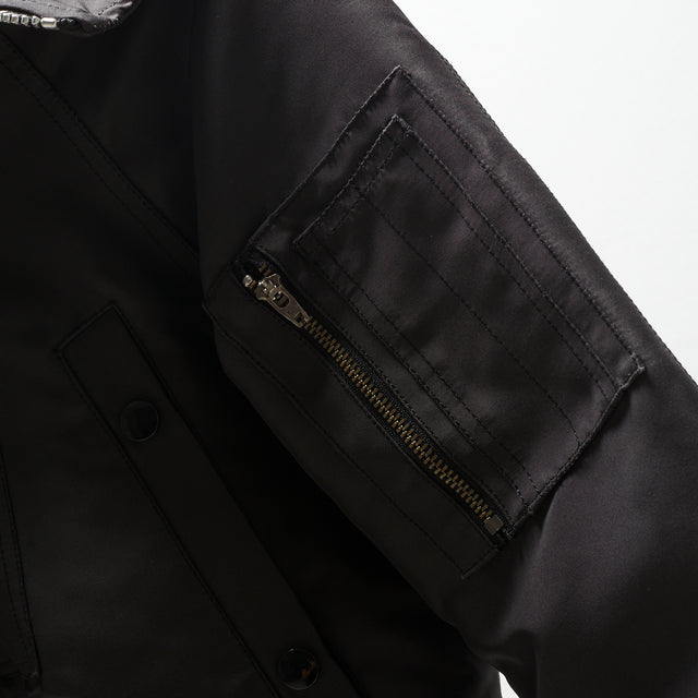 LAD MUSICIAN HOODED BOMBER JACKET