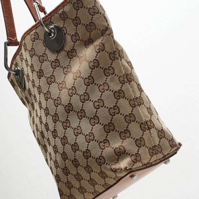 GUCCI MONOGRAM HAND BAG