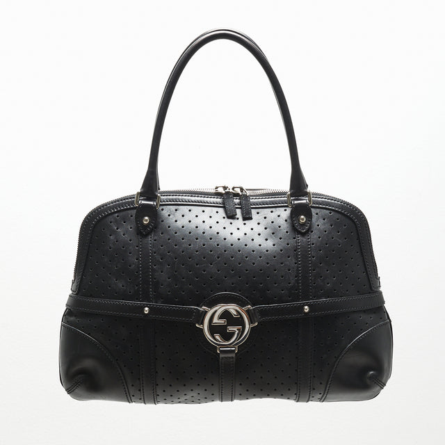GUCCI LEATHER HAND BAG