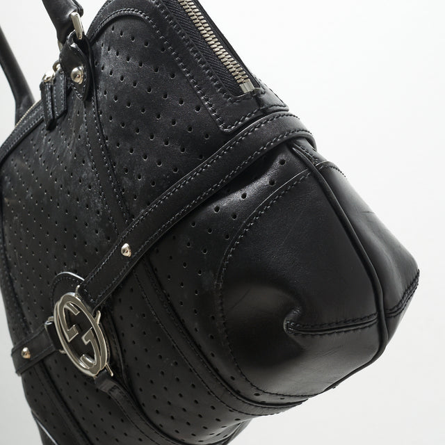 GUCCI LEATHER HAND BAG