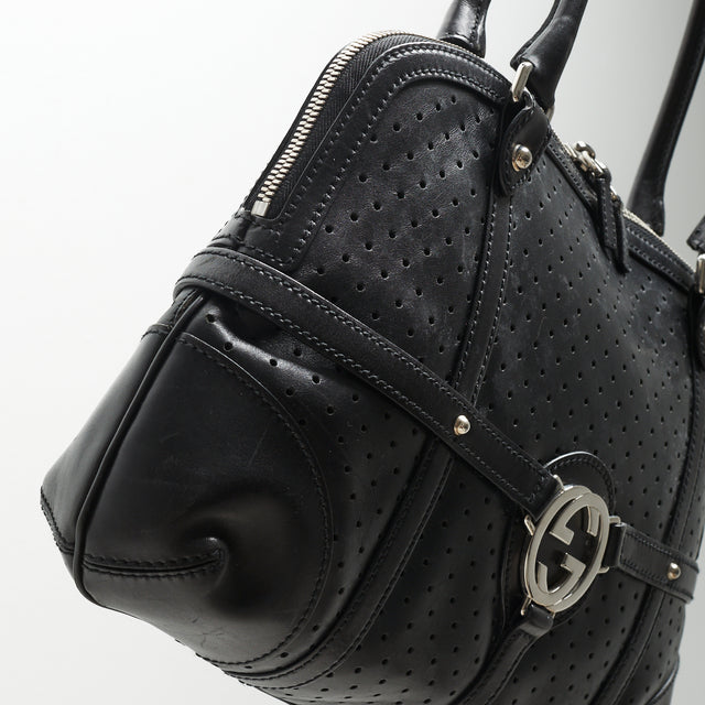 GUCCI LEATHER HAND BAG