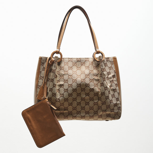 GUCCI MONOGRAM HAND BAG