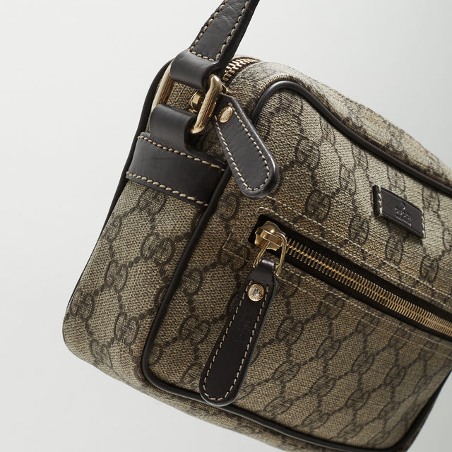 GUCCI MONOGRAM SHOULDER BAG