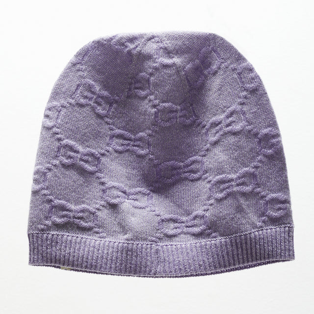 GUCCI MONOGRAM BEANIE
