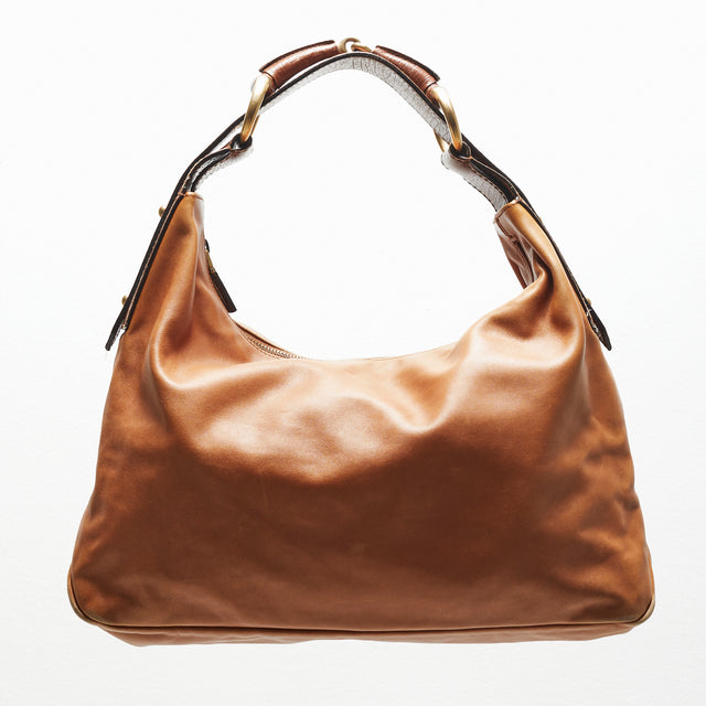 GUCCI HORSEBIT LEATHER HAND BAG