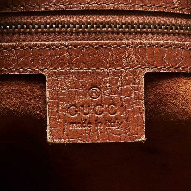 GUCCI HORSEBIT LEATHER HAND BAG