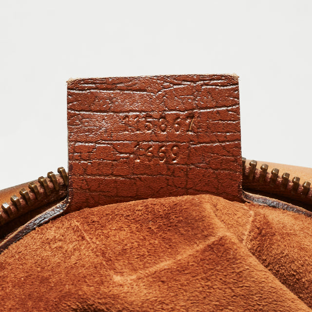 GUCCI HORSEBIT LEATHER HAND BAG