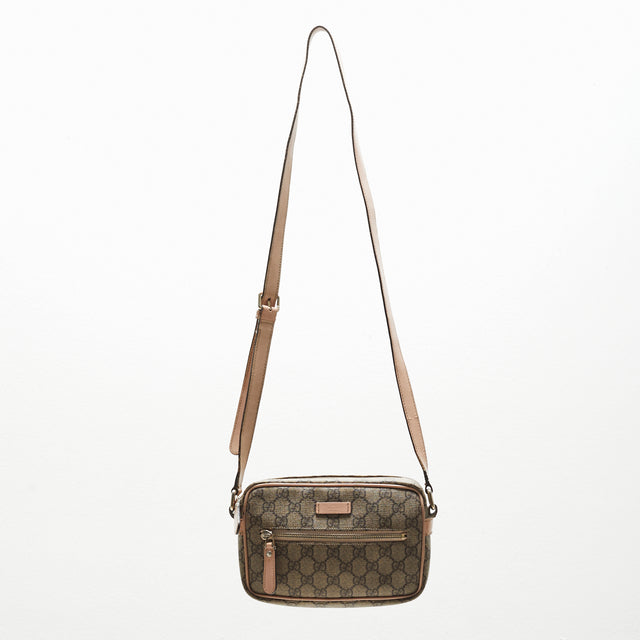 GUCCI MONOGRAM SHOULDER BAG
