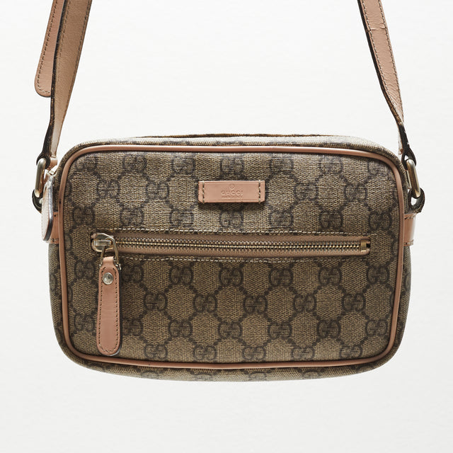 GUCCI MONOGRAM SHOULDER BAG