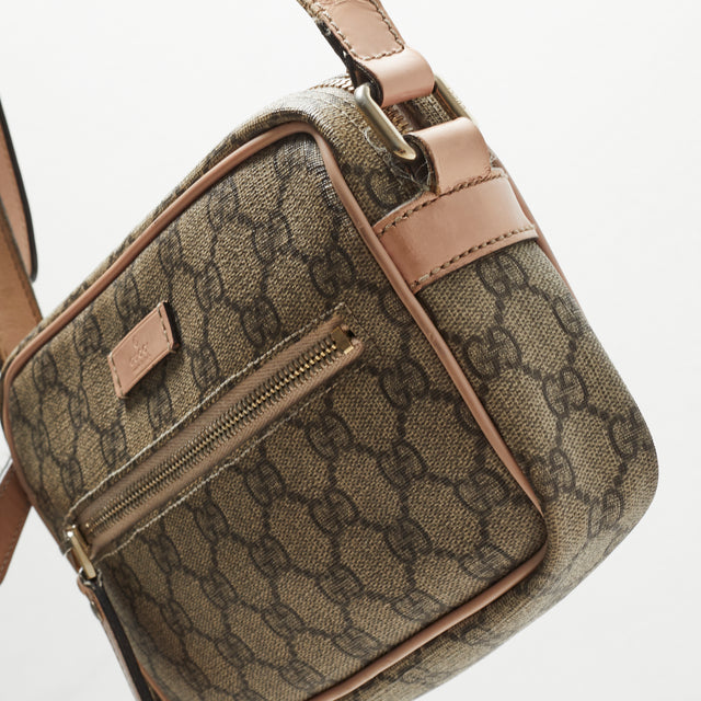 GUCCI MONOGRAM SHOULDER BAG