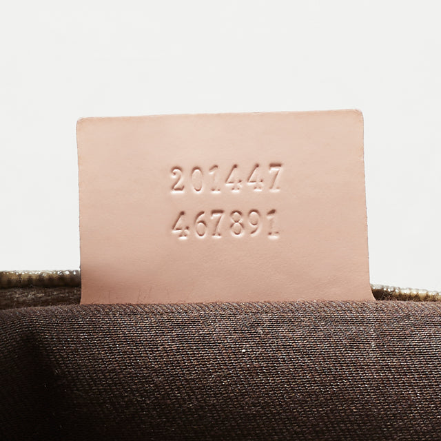 GUCCI MONOGRAM SHOULDER BAG