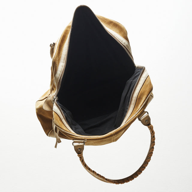 BALENCIAGA SUEDE HAND BAG