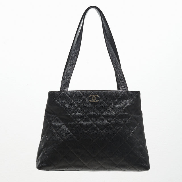 CHANEL CAVIAR LEATHER HAND BAG