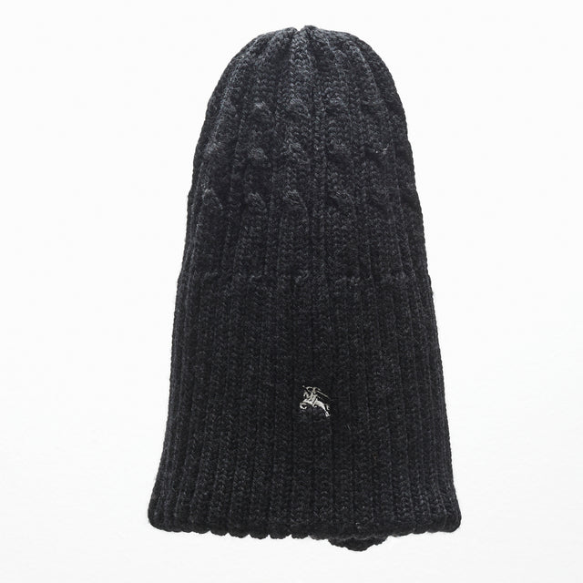 BURBERRY BLACK LABEL KNIT BEANIE