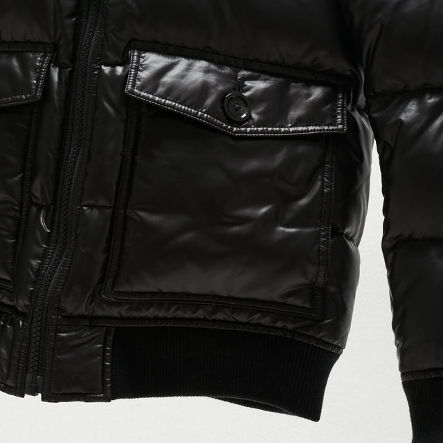 BURBERRY BLACK LABEL REVERSIBLE PUFFER JACKET
