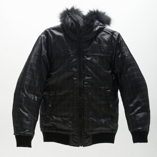 BURBERRY BLACK LABEL REVERSIBLE PUFFER JACKET