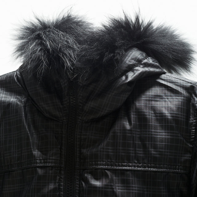 BURBERRY BLACK LABEL REVERSIBLE PUFFER JACKET