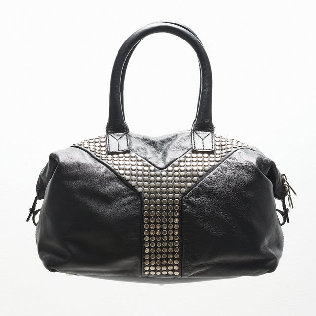 SAINT LAURENT STUDS HAND BAG