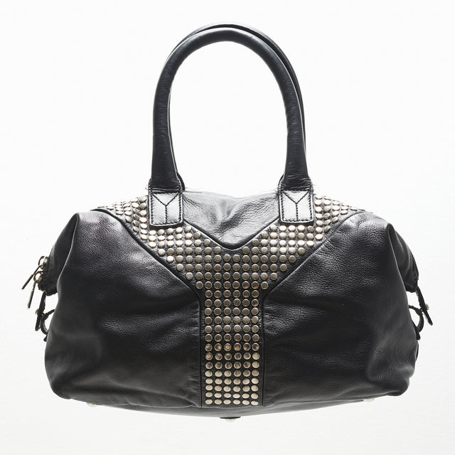 SAINT LAURENT STUDS HAND BAG