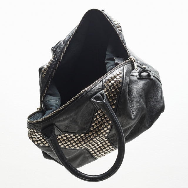 SAINT LAURENT STUDS HAND BAG