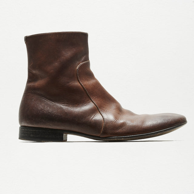 MAISON MARGIELA LEATHER CHELSEA BOOTS