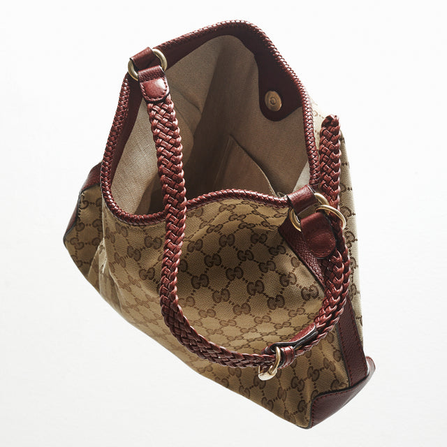GUCCI MONOGRAM HAND BAG
