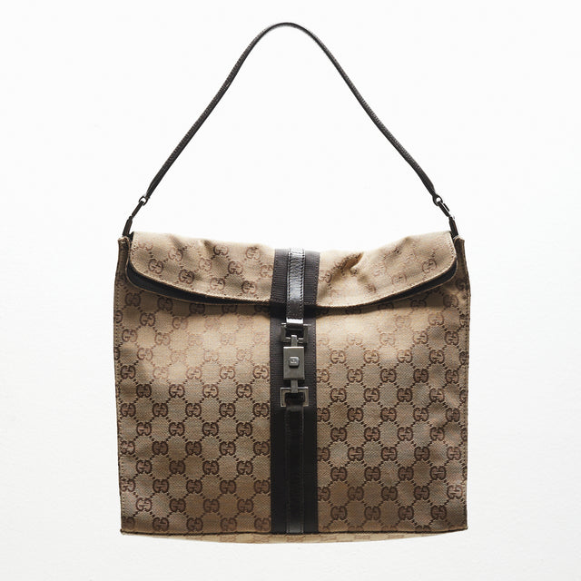 GUCCI MONOGRAM HAND BAG