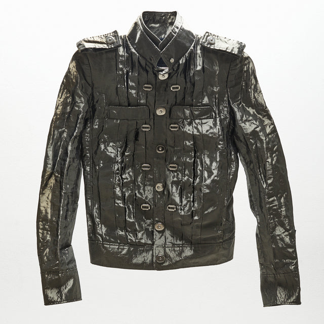 BALENCIAGA 2006 METALLIC WOMENS JACKET