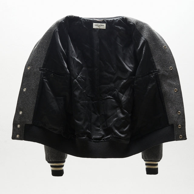 SAINT LAURENT HEDI SLIMANE TEDDY JACKET