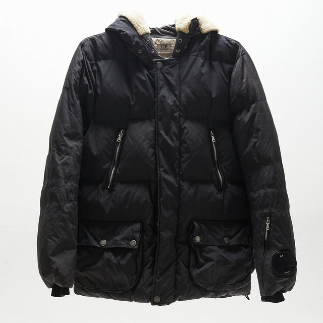 CP COMPANY GOGGLE PUFFER JACKET