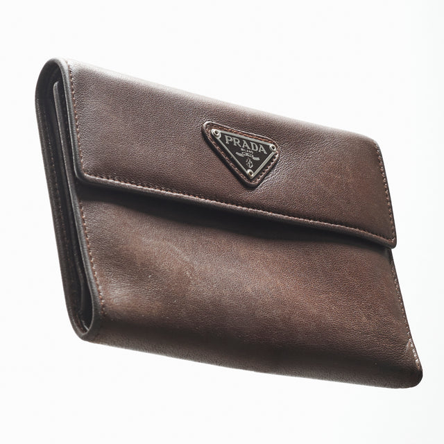 PRADA LEATHER WALLET