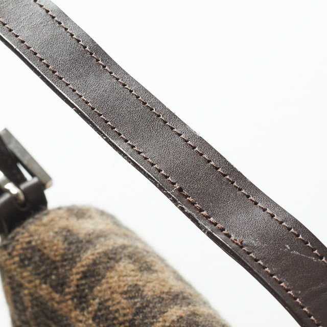 FENDI WOOL BAGUETTE BAG