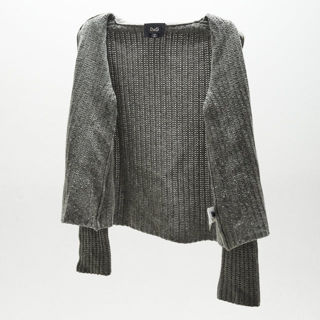 DOLCE & GABBANA KNIT ZIP JACKET