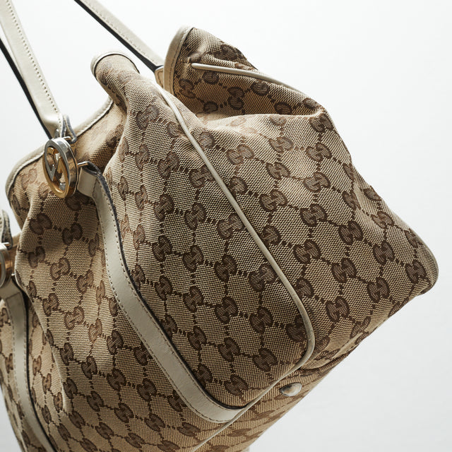 GUCCI MONOGRAM HAND BAG