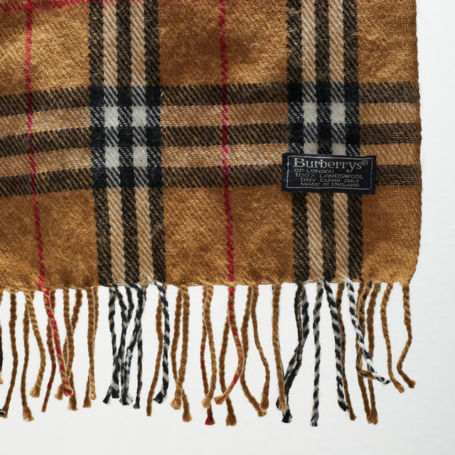 BURBERRY LAMB WOOL SCARF