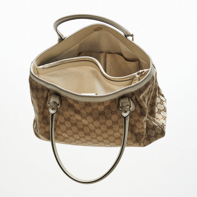GUCCI MONOGRAM HAND BAG