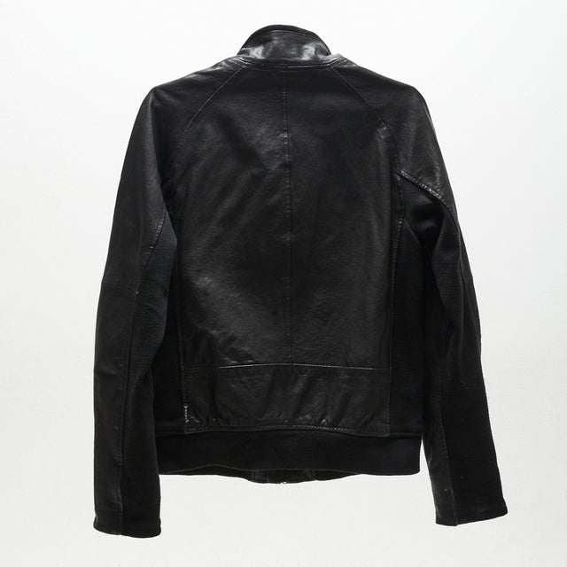 ARMANI JEANS LEATHER JACKET