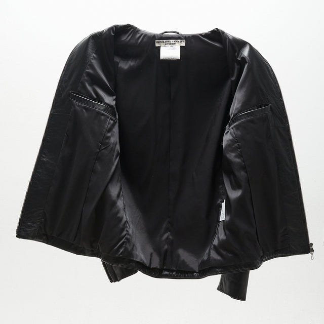 KATHARINE HAMNETT LEATHER JACKET