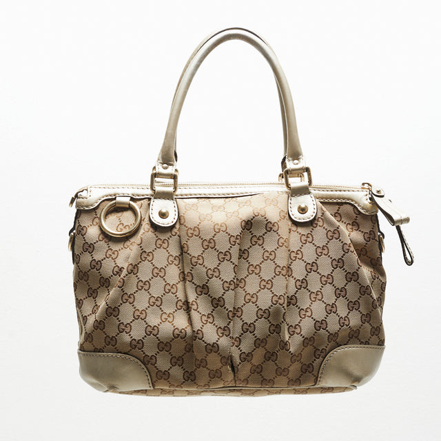 GUCCI MONOGRAM HAND BAG