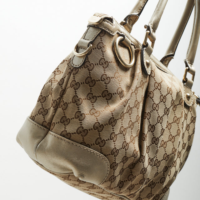 GUCCI MONOGRAM HAND BAG