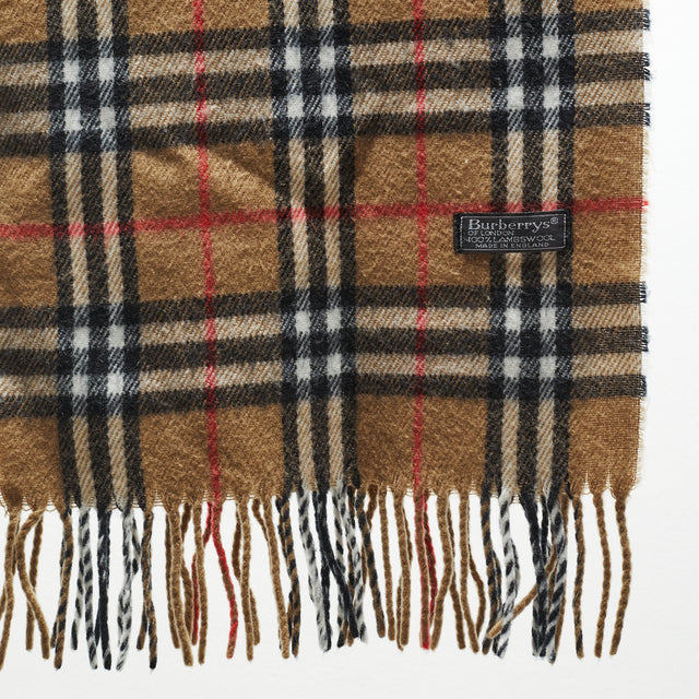 BURBERRY LAMB WOOL SCARF