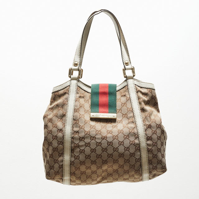 GUCCI MONOGRAM HAND BAG