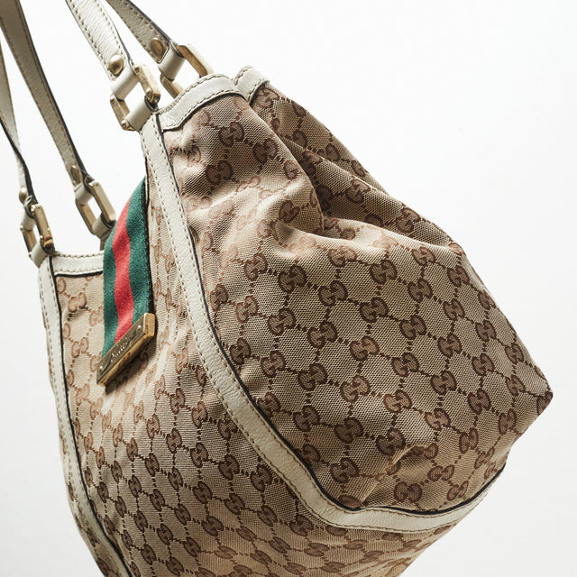 GUCCI MONOGRAM HAND BAG