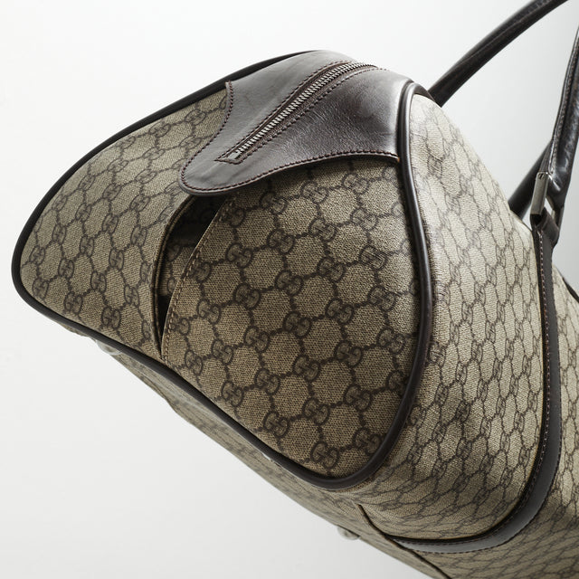GUCCI MONOGRAM DUFFLE BAG