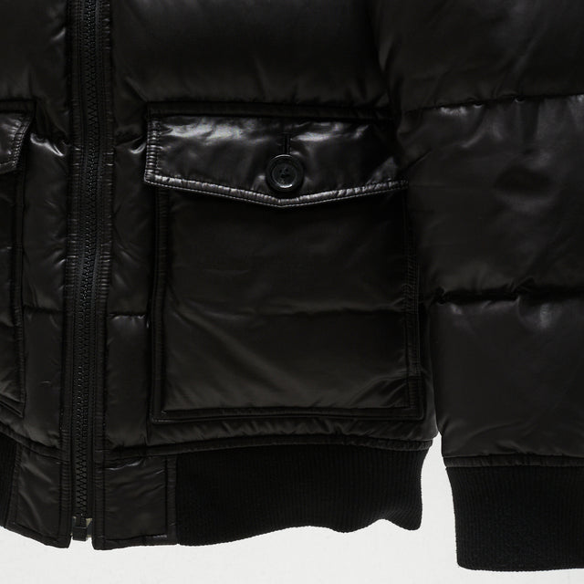 BURBERRY BLACK LABEL REVERSIBLE PUFFER JACKET
