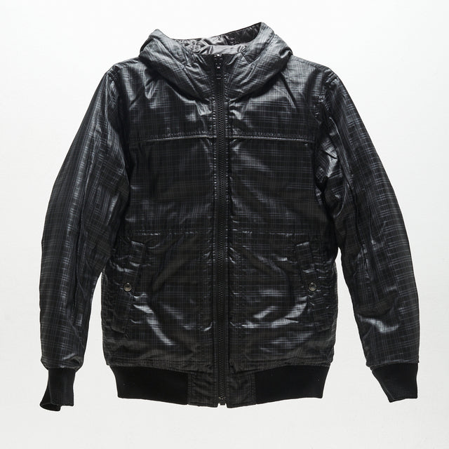 BURBERRY BLACK LABEL REVERSIBLE PUFFER JACKET