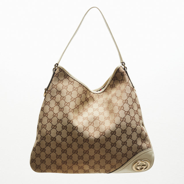 GUCCI MONOGRAM HAND BAG