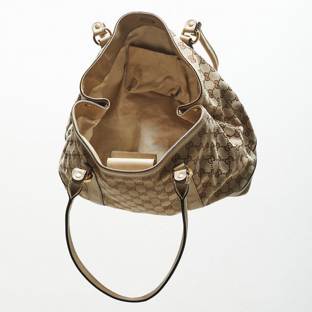 GUCCI MONOGRAM HAND BAG