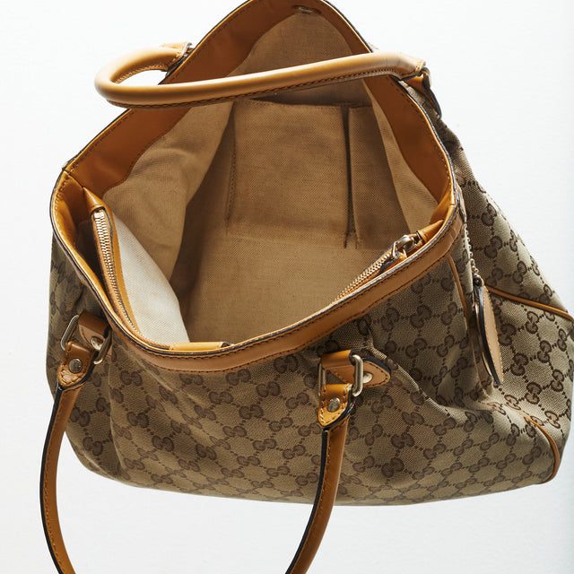 GUCCI MONOGRAM HAND BAG